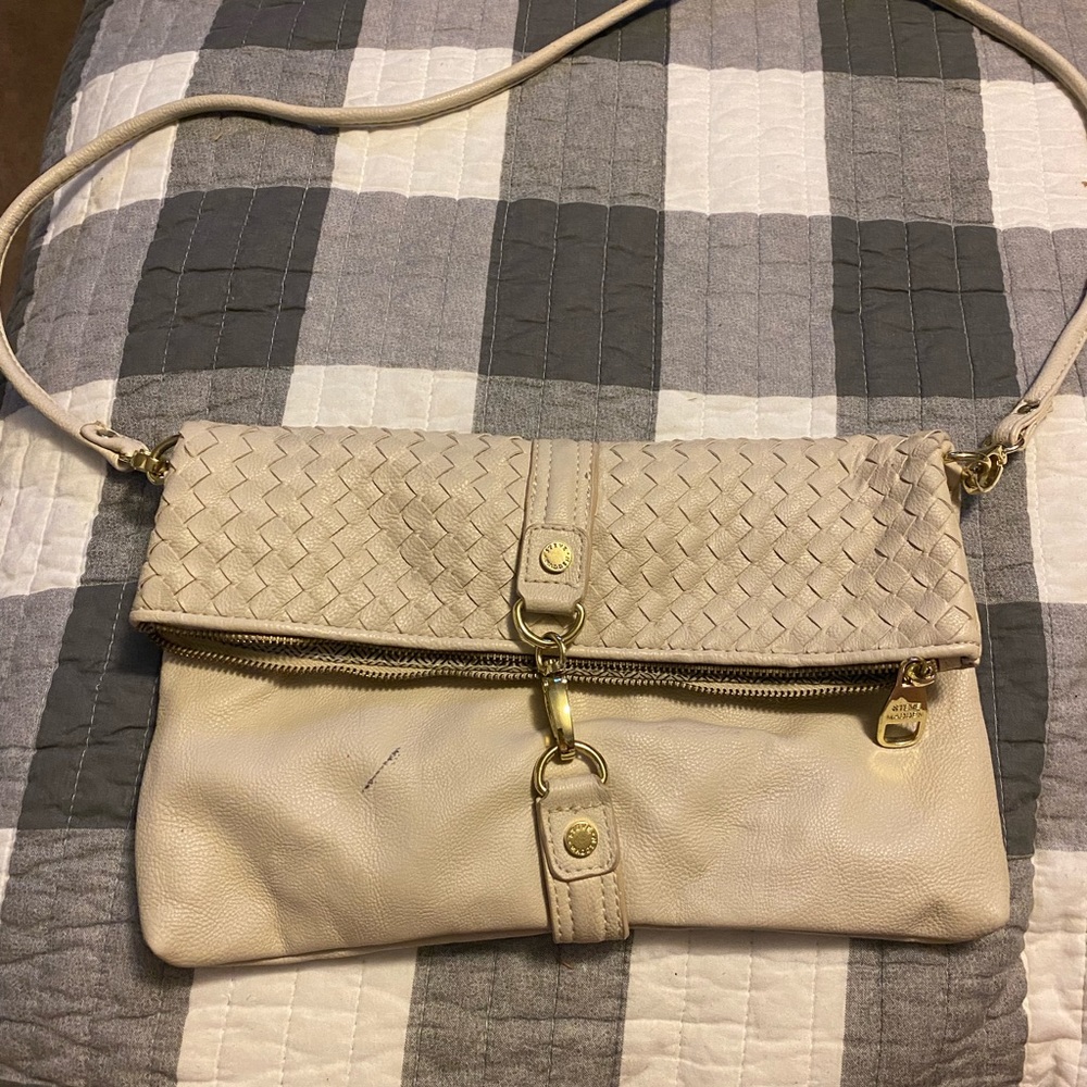 Steve Madden Cream Crossbody bag